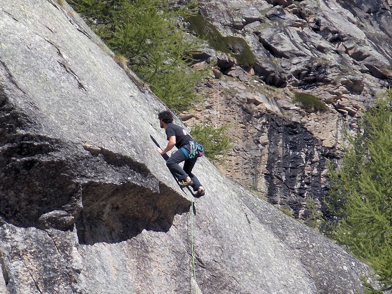 Arrampicata sportiva in Valle D'Aosta